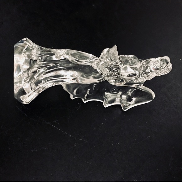 Waterford Crystal ANGEL OF HOPE 7.5” 136395 Open Hands Vintage 1980s - Picture 12 of 14